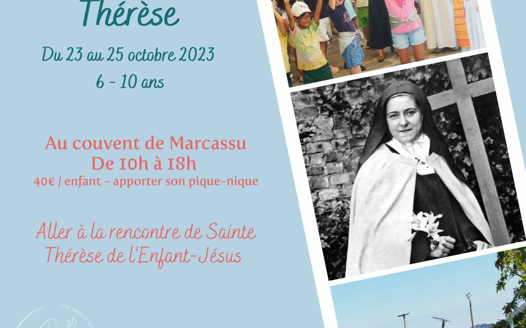 Patronage Sainte Thérèse : Mini Camp du 23 au 25 octobre 2023